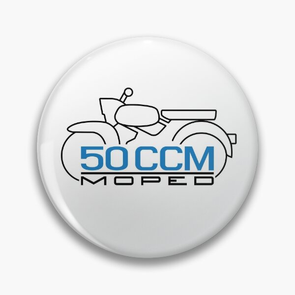Item preview, Moped Sparrow Hawk Emblem 50cc (black) designed and sold by VEB Ostladen.