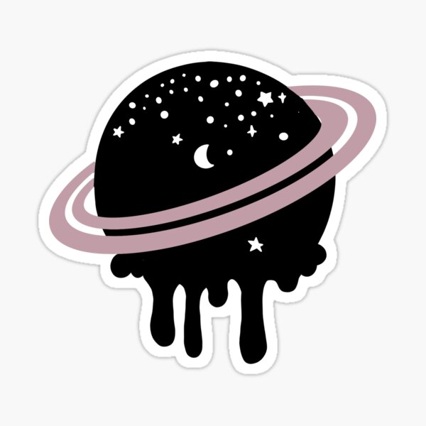 out of this world sticker Sticker