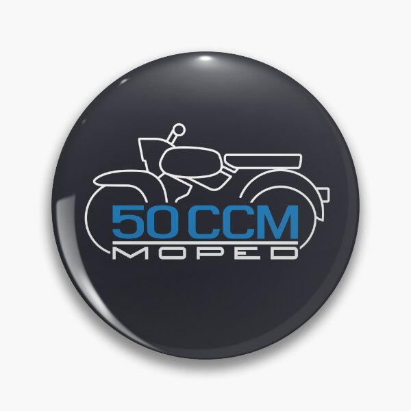 Item preview, Moped Sparrow Hawk Emblem 50cc (white) designed and sold by VEB Ostladen.