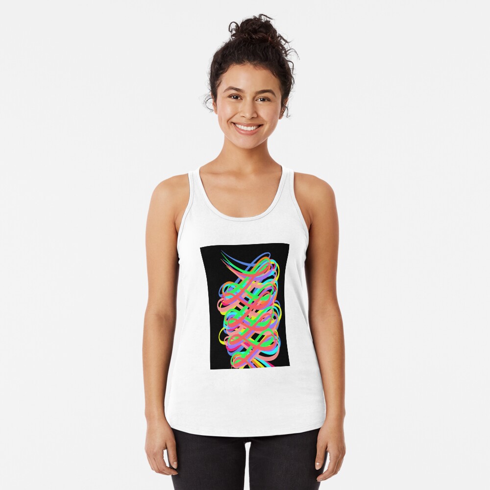 Item preview, Racerback Tank Top designed and sold by OneDayArt.