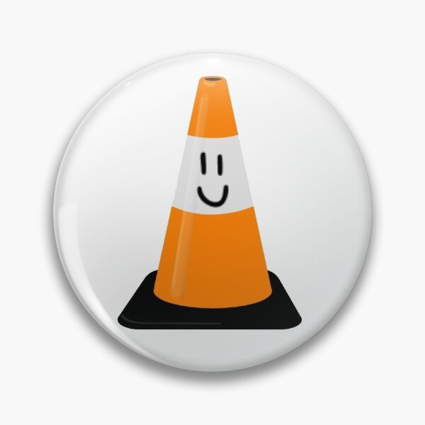 Item preview, smiley traffic cone designed and sold by morgananjos.