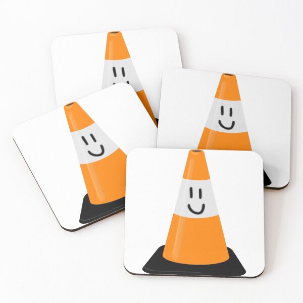 Item preview, smiley traffic cone designed and sold by morgananjos.