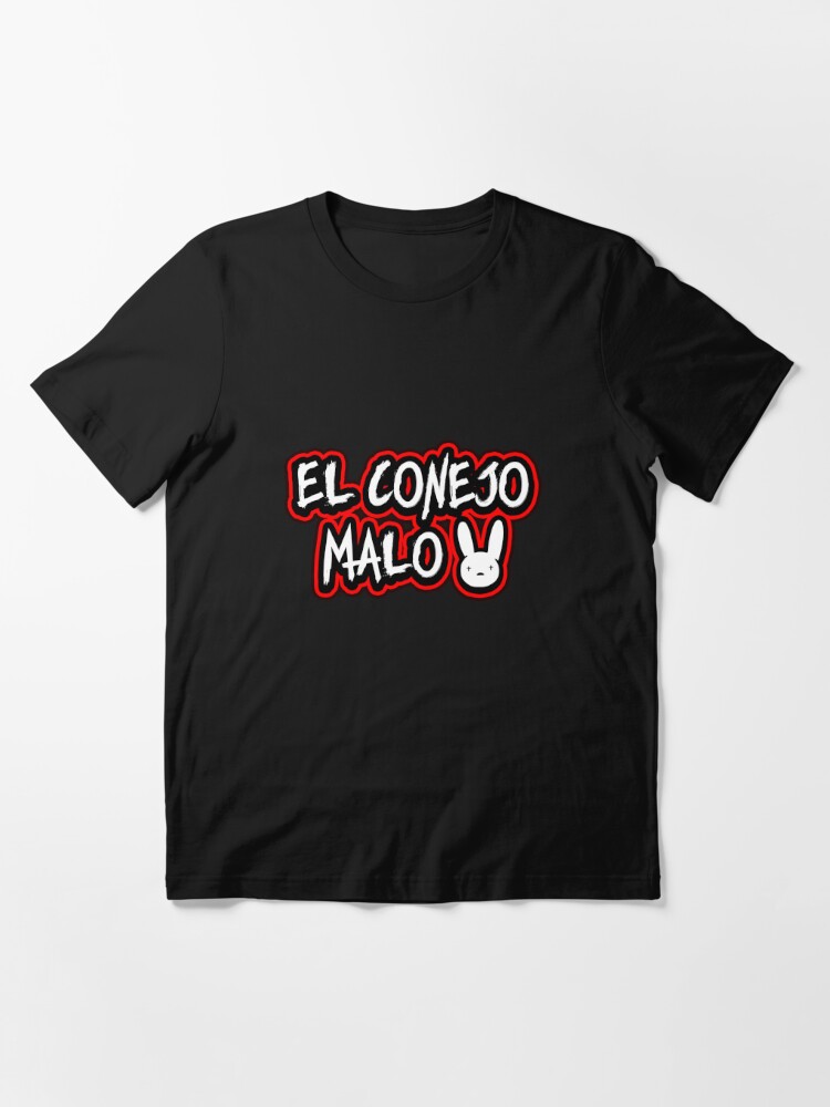 Bad Bunny Shirt Reggaeton El Conejo Malo Solid and 