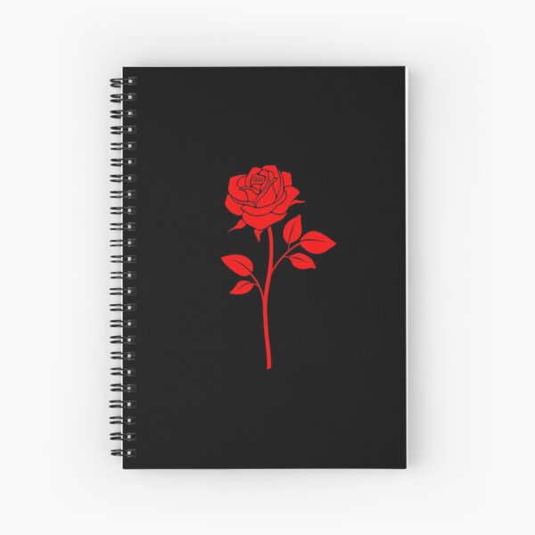Artikel-Vorschau von Rote Rose mit schwarzem Hintergrund, designt und verkauft von morganmaterni.