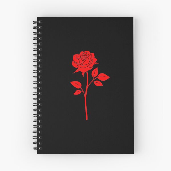 Item preview, Red rose with black background designed and sold by morganmaterni.