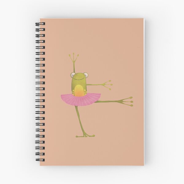 Item preview, Cute frog in tutu is dancing ballet designed and sold by KiwiBrush.