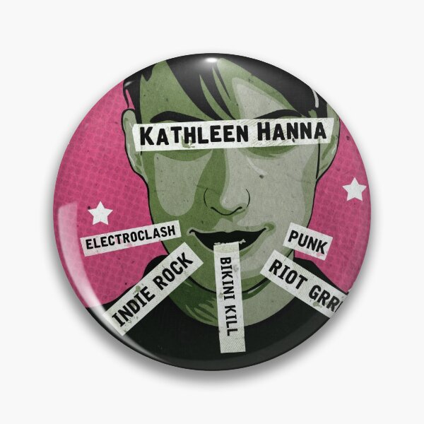 Artikelvorschau, Frauen des Punks - Kathleen Hanna entworfen und verkauft von danellemichaud.
