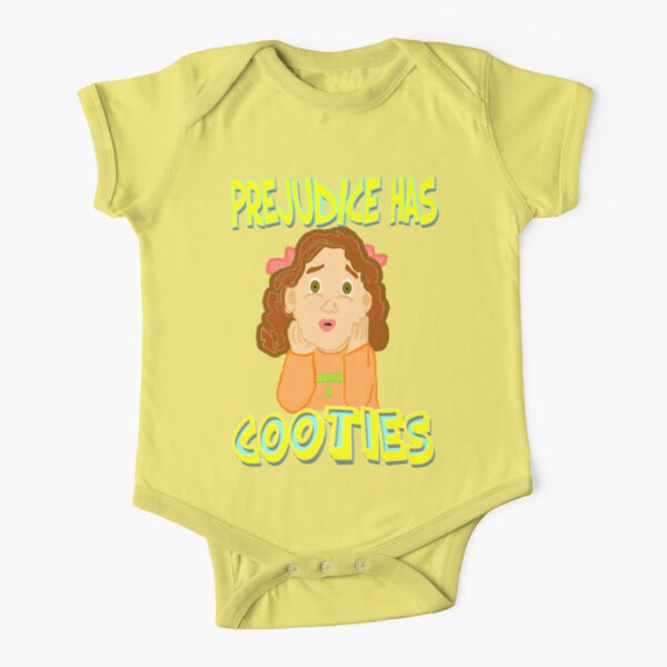 Prejudice Has Cooties Short Sleeve Baby One-Piece