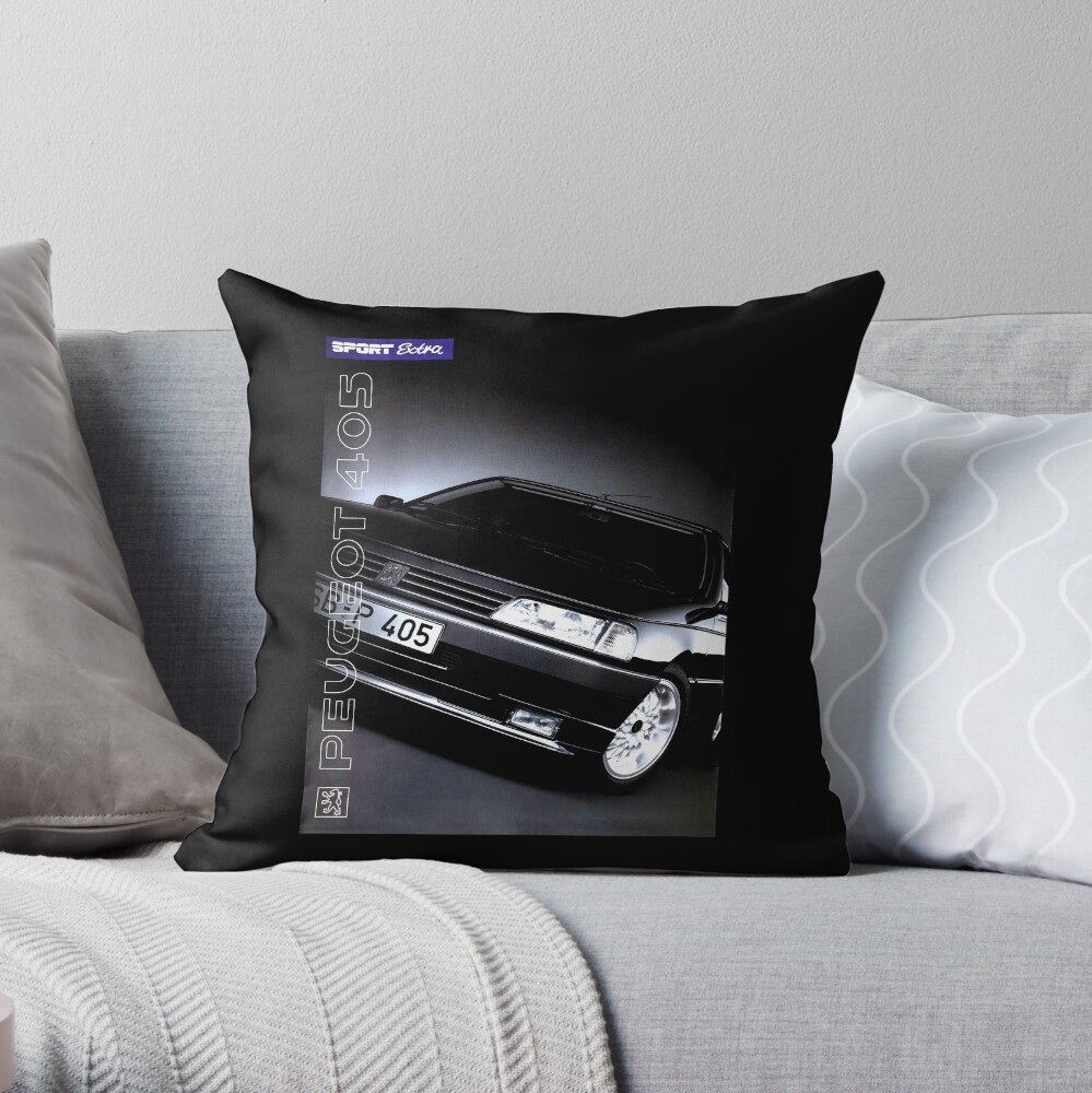 PEUGEOT 405 Throw Pillow