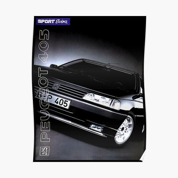 PEUGEOT 405 Poster