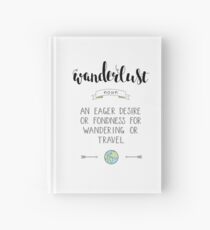 Wanderlust Definition - Abenteuer Notizbuch