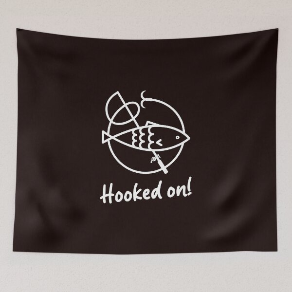 Item preview, Hooked On Fishing designed and sold by larspat.