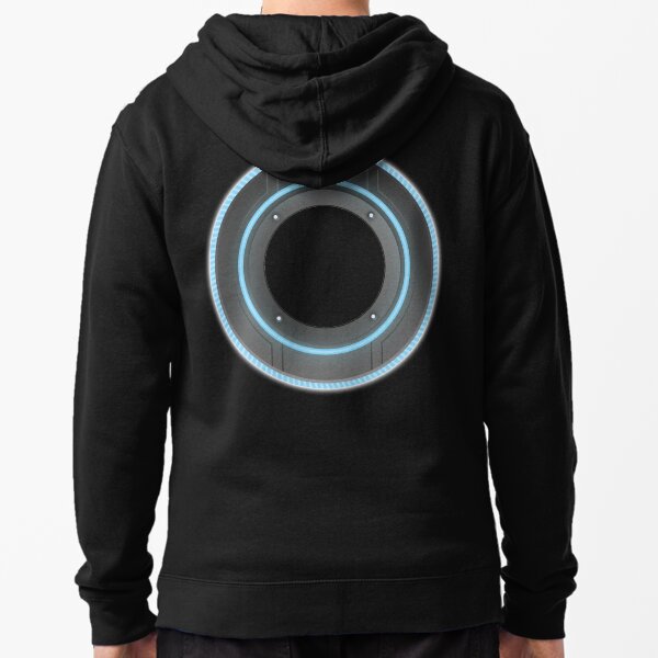 TRON Identity Discs Zipped Hoodie