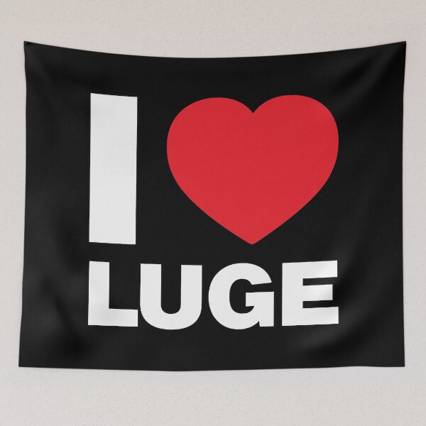 Item preview, I Love Luge designed and sold by Thestarrysky.