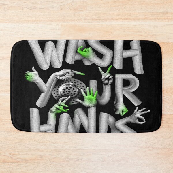 Item preview, Wash Your Hands Good Hygiene Germs  designed and sold by mwagie.