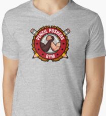 Pencil Pushers Gym Men's V-Neck T-Shirt