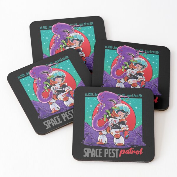 Item preview, Alien Attack - Space Pest Patrol designed and sold by GrayDawn.