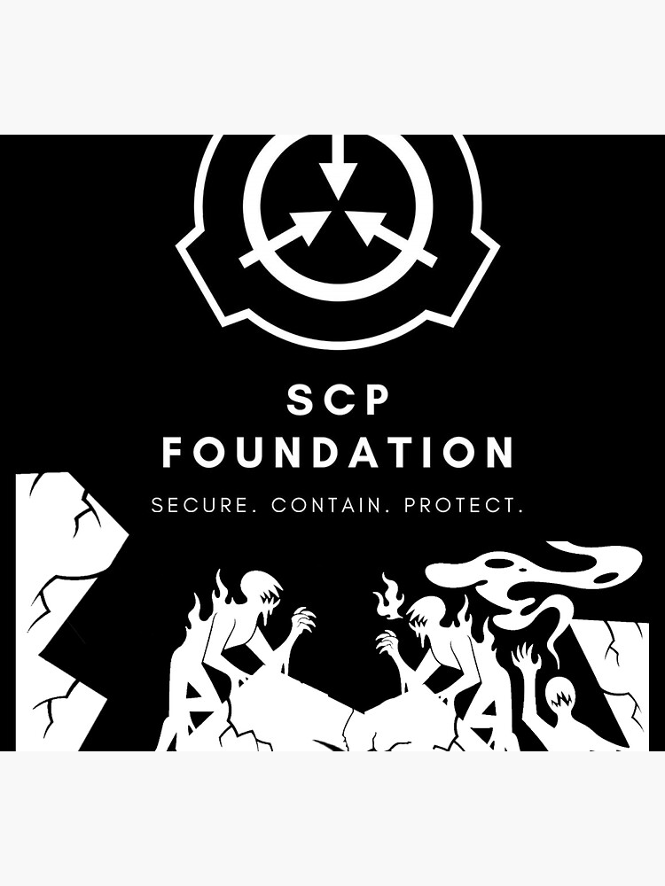 scp foundation art Poster for Sale by Cole Enlow