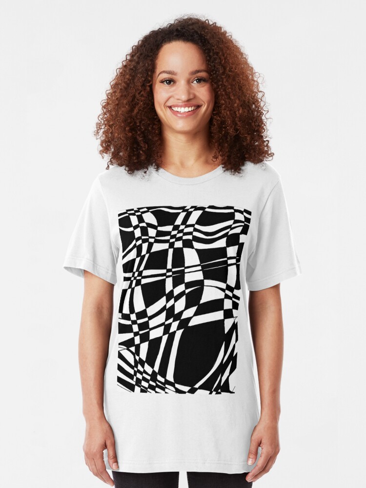 Download "Optical illusion design" T-shirt by narwhalartistry ...