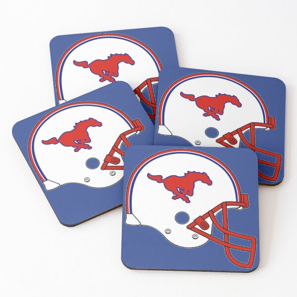 Item preview, SMU Football Helmet designed and sold by one-broke-kid.