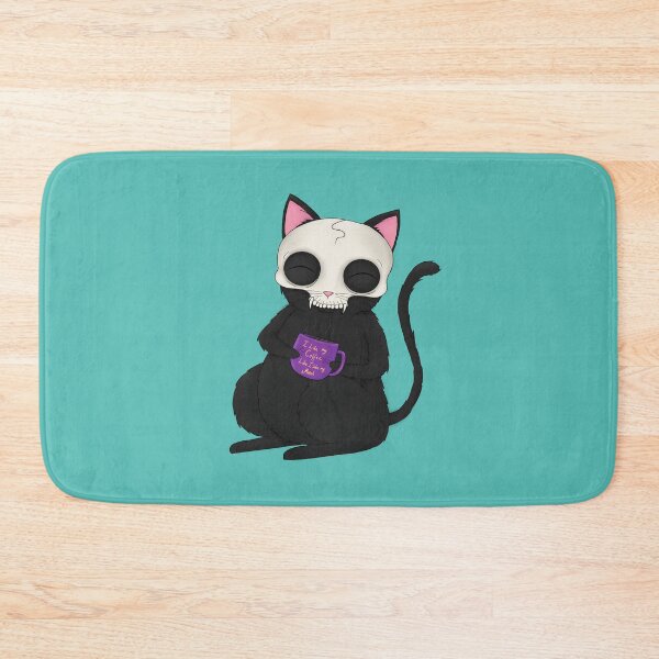 Item preview, Black cat coffee designed and sold by SkullKittens.