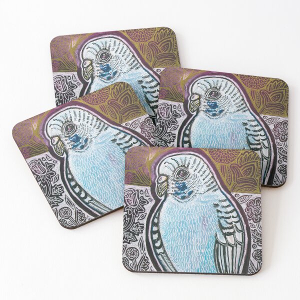 Item preview, Blue Budgie designed and sold by Lynnette Shelley.