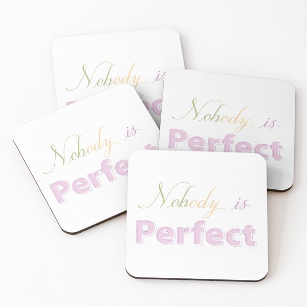 Item preview, Nobody is perfect designed and sold by Alisdesign.