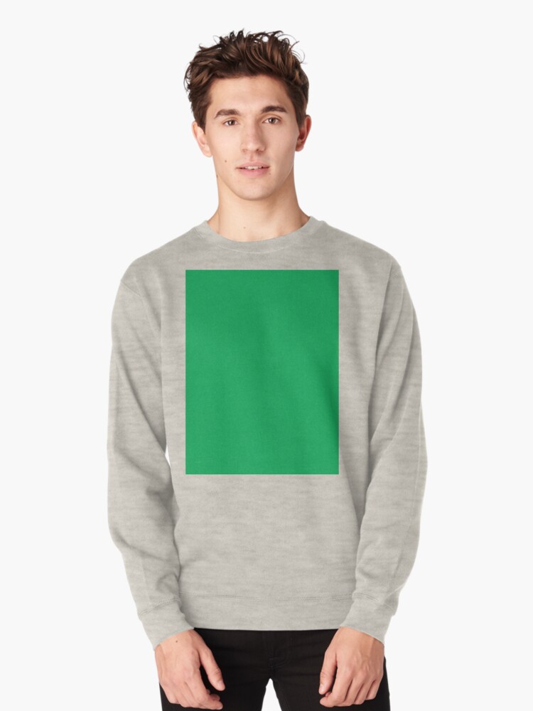 solid green sweatshirt