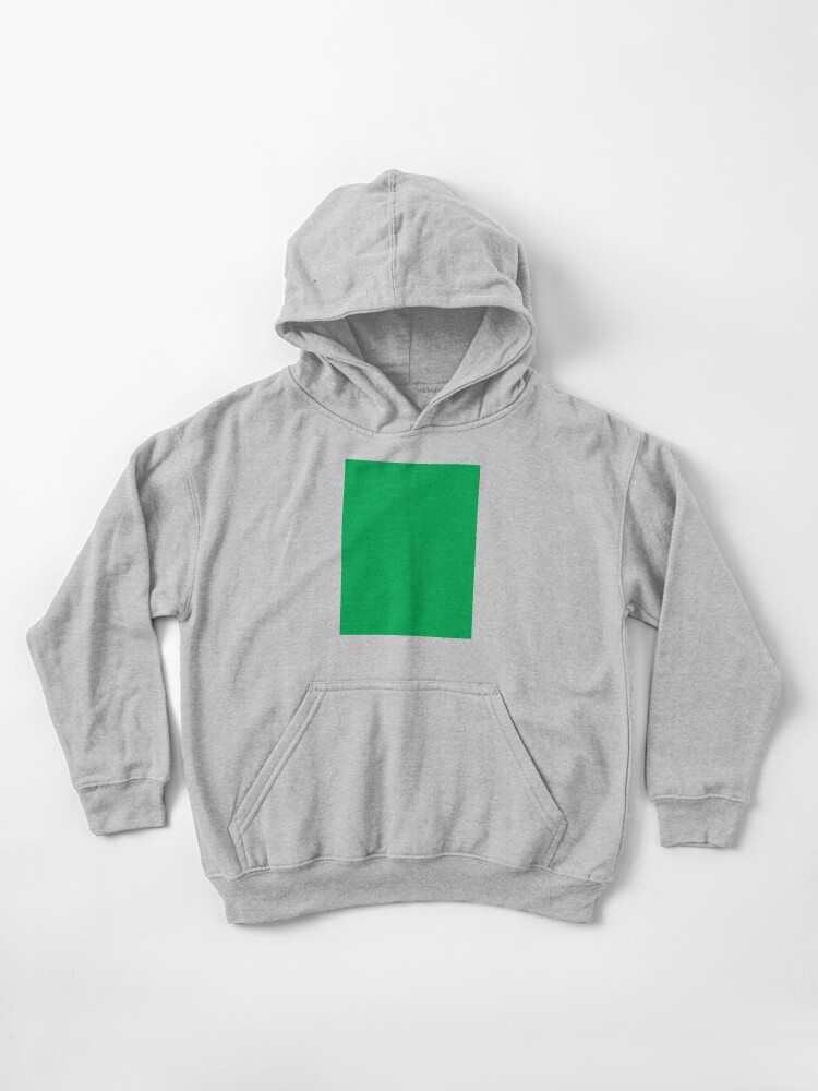 solid green hoodie