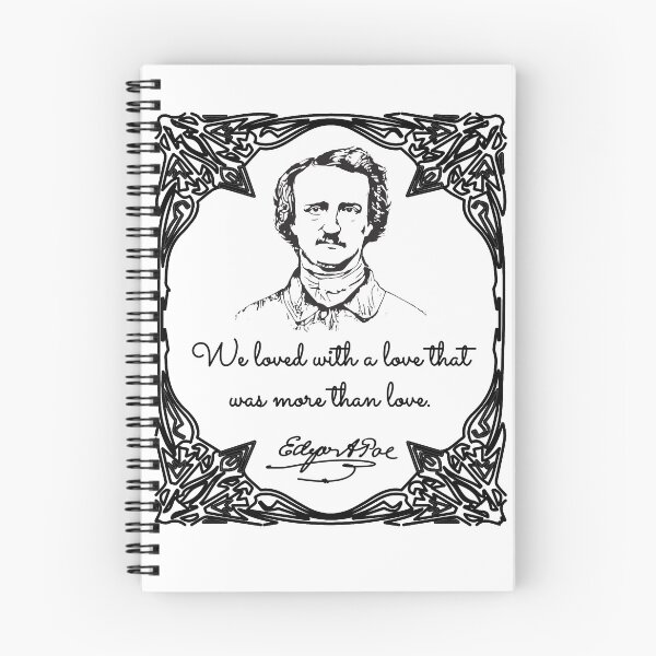 Item preview, We loved with a love that was more than love Edgar A. Poe designed and sold by brunodlo.
