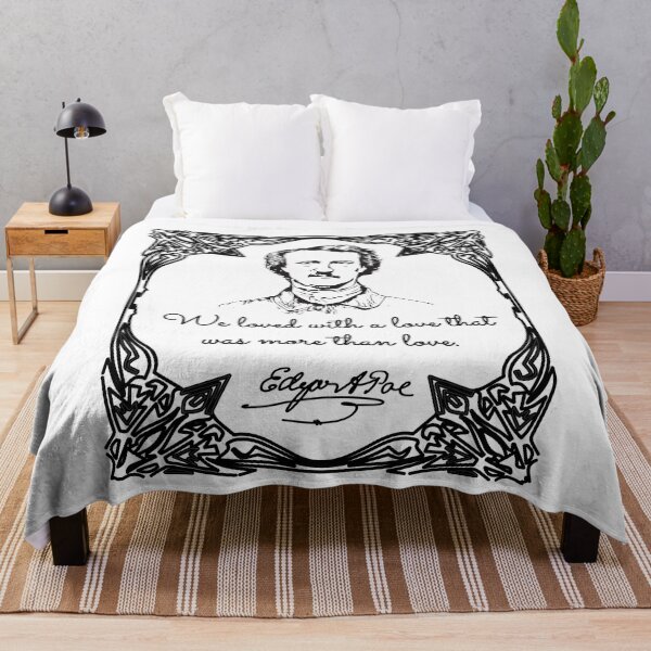 Item preview, We loved with a love that was more than love Edgar A. Poe designed and sold by brunodlo.