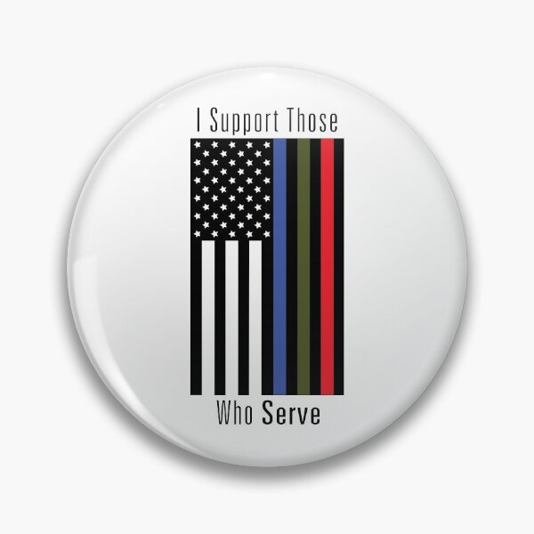 Item preview, I Support Those Who Serve designed and sold by CM-PD.