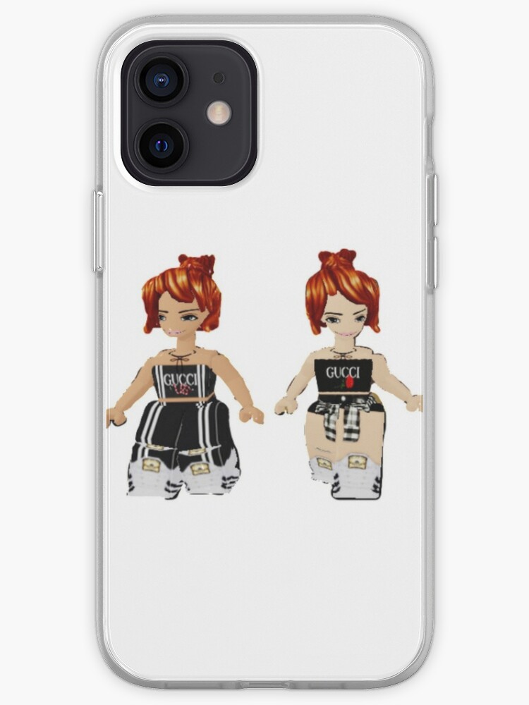 Thicc Roblox Girls Iphone Case Cover By Rosebaby Redbubble - roblox iphone 12