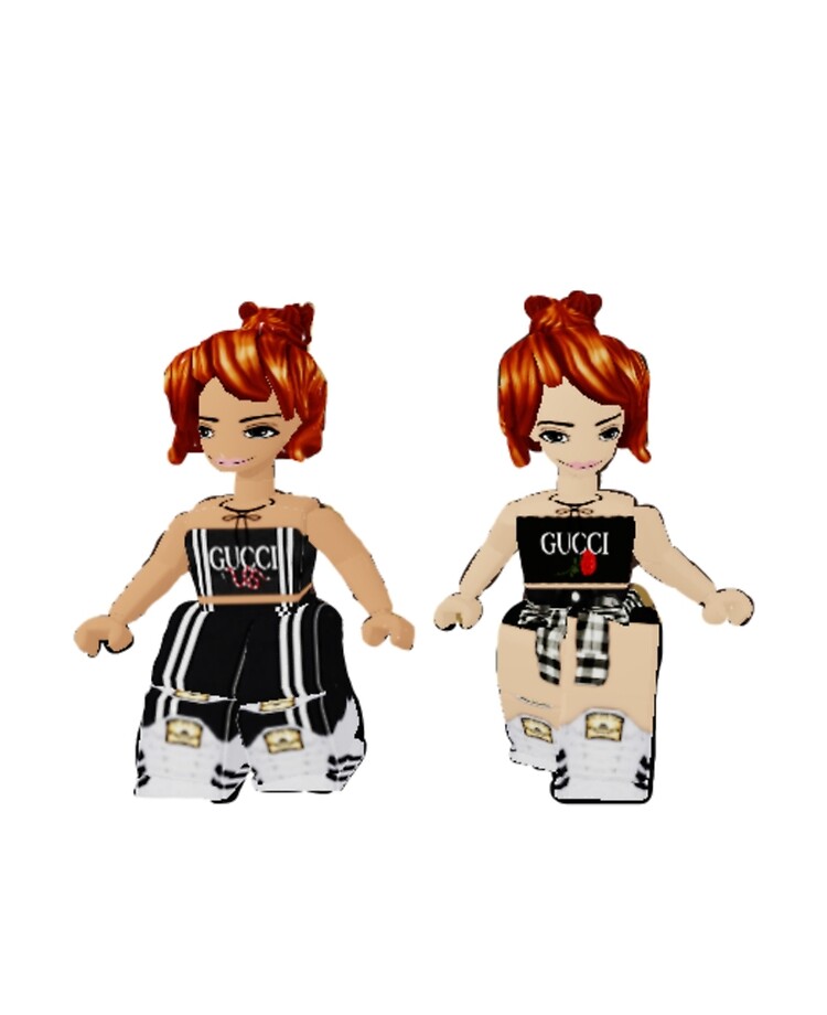 Funda Y Vinilo Para Ipad Thicc Chicas Roblox De Rosebaby Redbubble - imagenes de 3 chicas de roblox