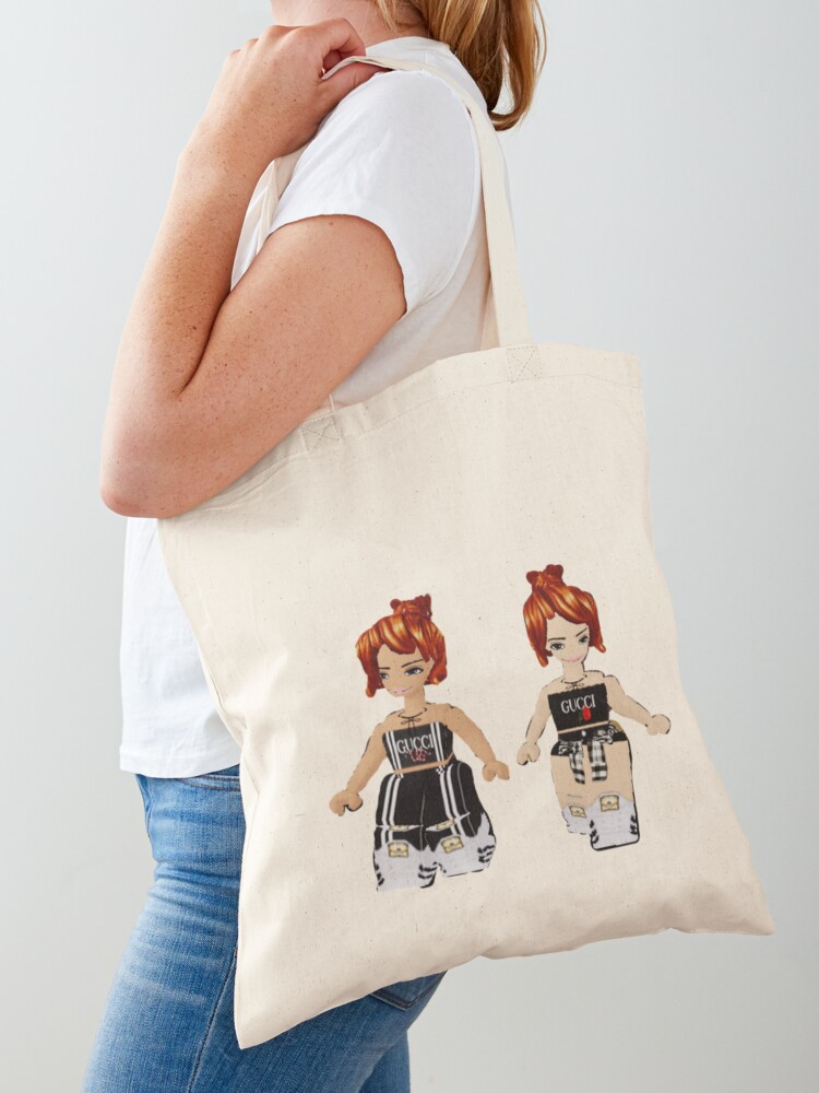 Thicc Roblox Girls Tote Bag By Rosebaby Redbubble - gucci crossover bag roblox