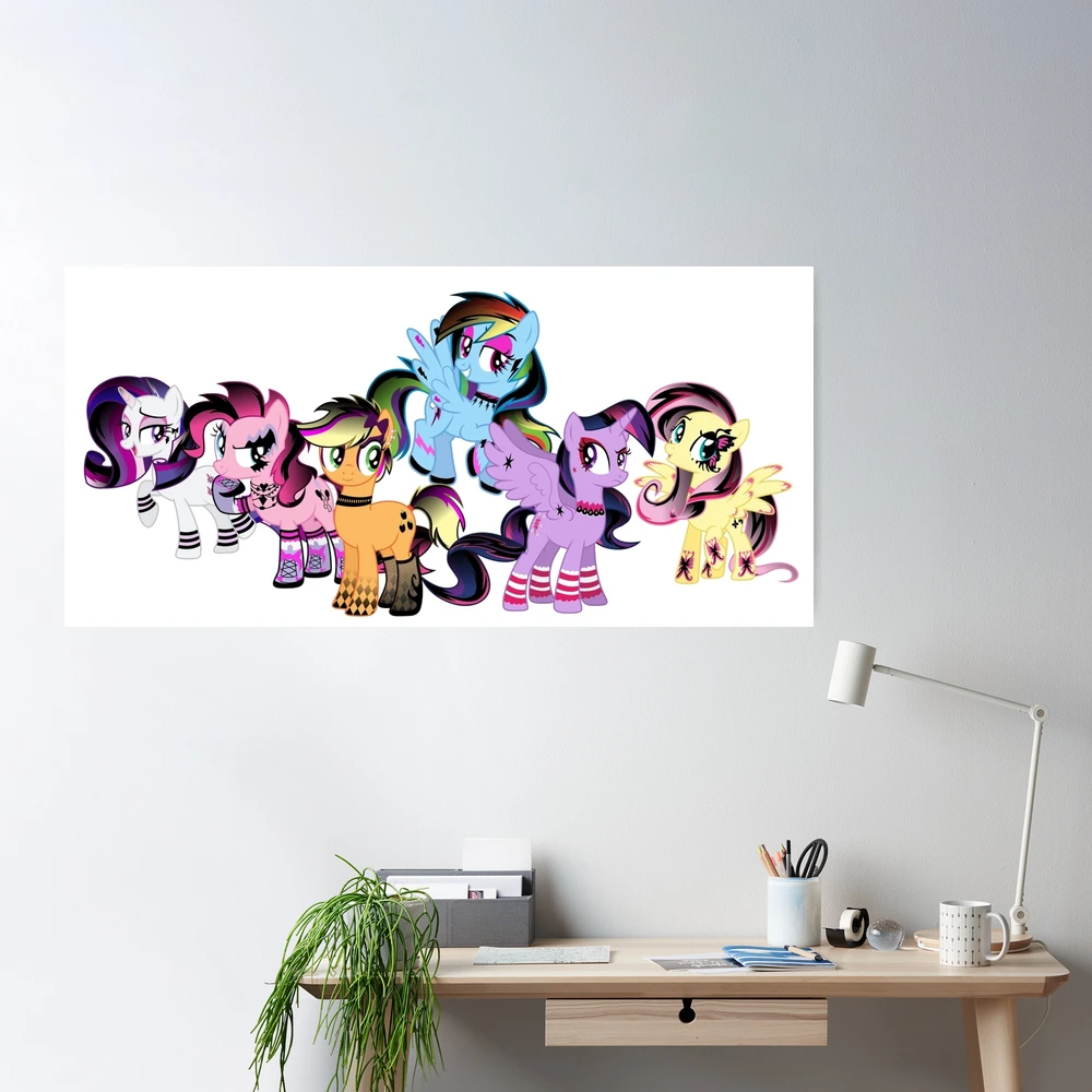 My Little Pony Collection Poster for Sale by Winkham