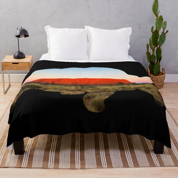 Item preview, Tortoise Silhouette Uluru Landscape Cutout designed and sold by nickp1480.