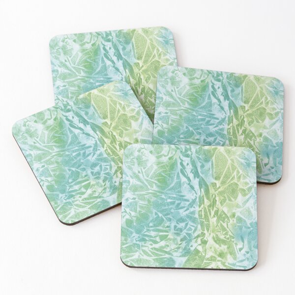 Item preview, Sea Green Whimsical Tie Dye Print Pattern designed and sold by ClaudiaFlores.