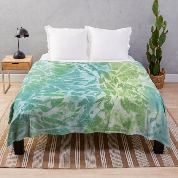 Item preview, Sea Green Whimsical Tie Dye Print Pattern designed and sold by ClaudiaFlores.