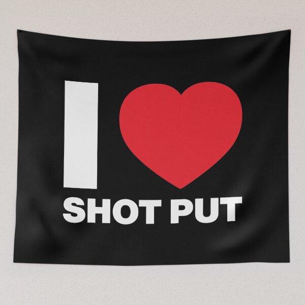 Item preview, I Love Shot Put designed and sold by Thestarrysky.