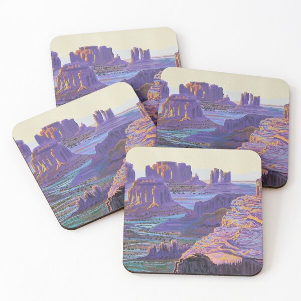Item preview, Monument Valley, Utah acrylic on paper by susiegmusic designed and sold by Susiegmusic.