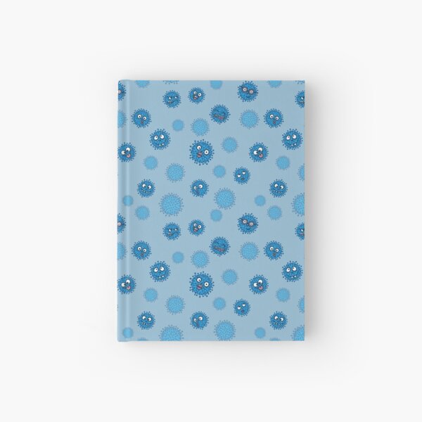 freche Viren blau Notizbuch