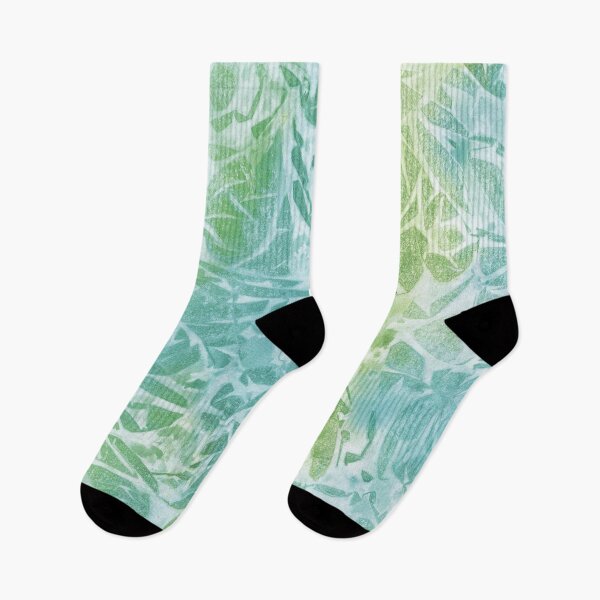 Item preview, Sea Green Whimsical Tie Dye Print Pattern designed and sold by ClaudiaFlores.