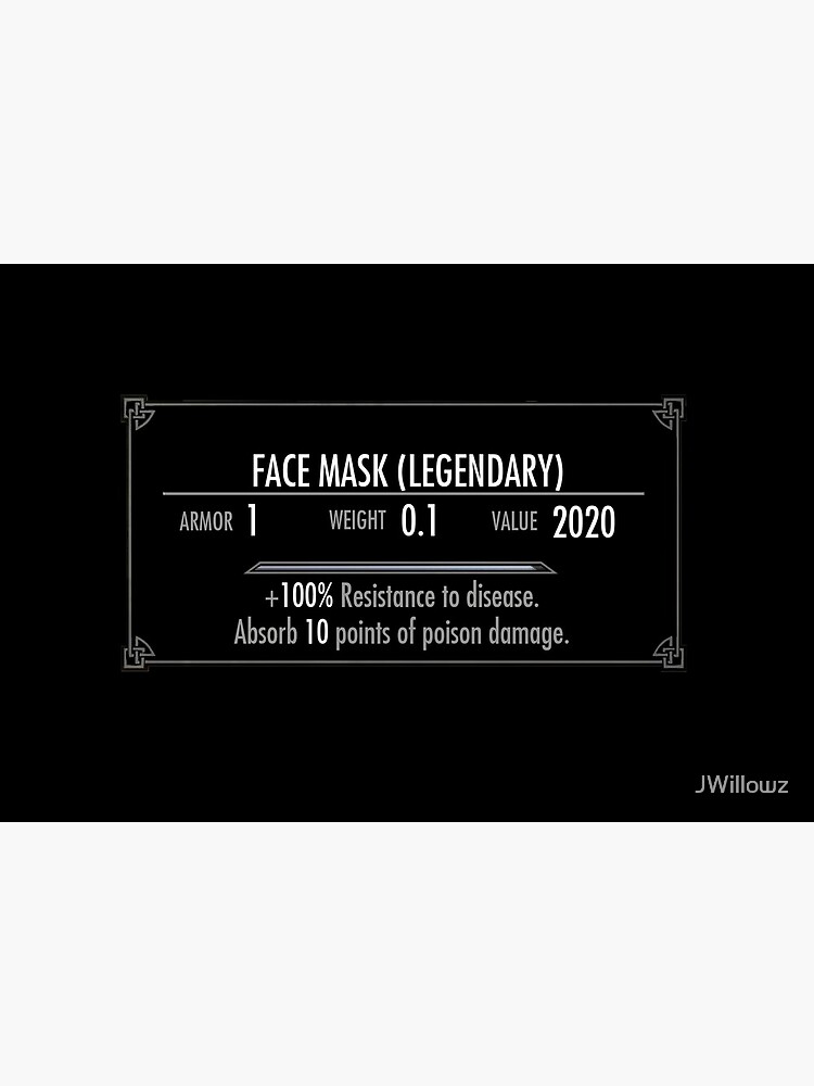 Face Mask (Legendary) by JWillowz