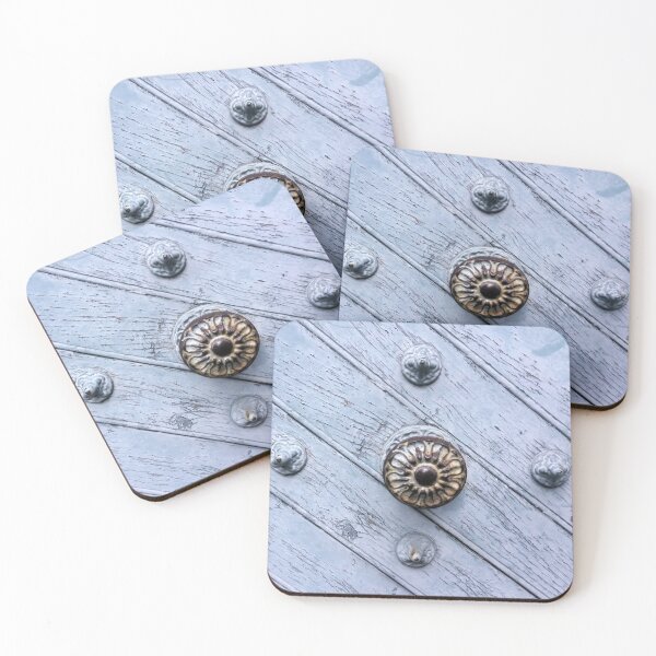 Item preview, Sea washed blue Ancient French Door designed and sold by Franglais.