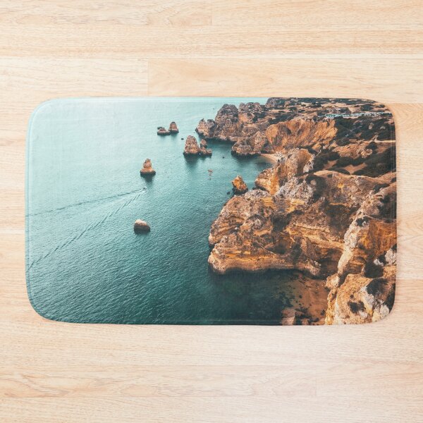 Item preview, Ocean Landscape Print, Aerial Ocean View, Aerial Sea, Lagos Bay Coast, Algarve Portugal, Drone Photography, Landscape Aerial designed and sold by radub85.