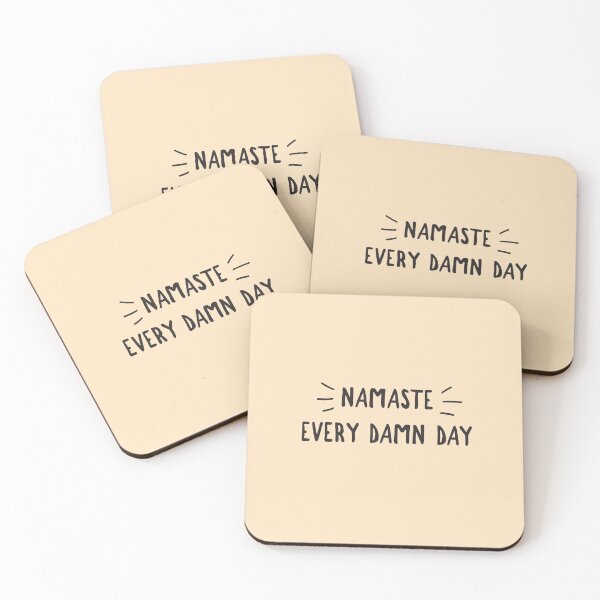 Item preview, Namaste Every Damn Day designed and sold by Slicki.