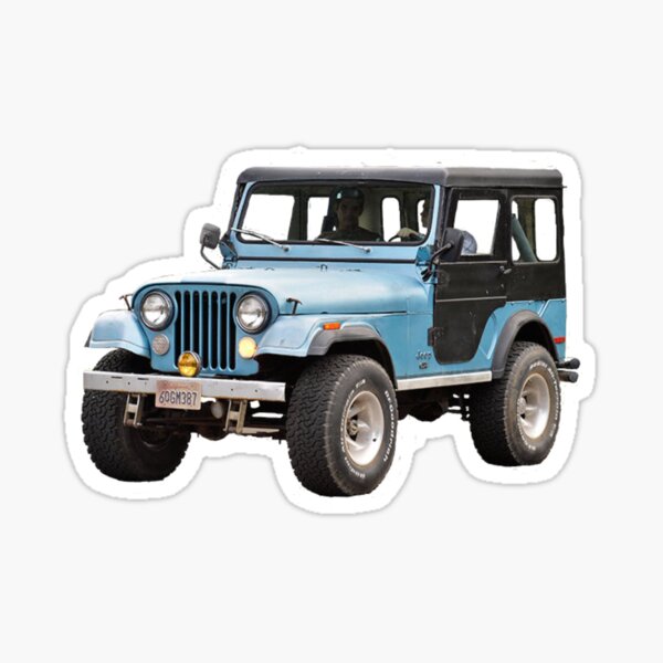 Stiles Stilinski Jeep Sticker