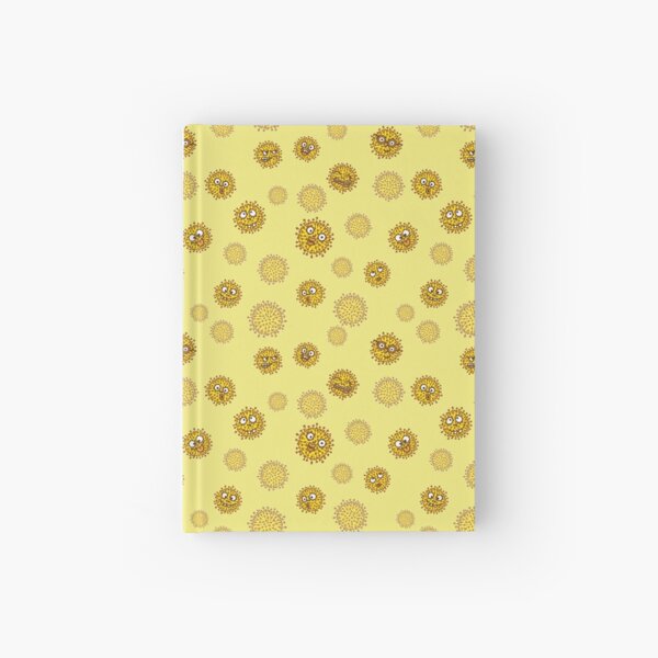cheeky viruses yellow Hardcover Journal