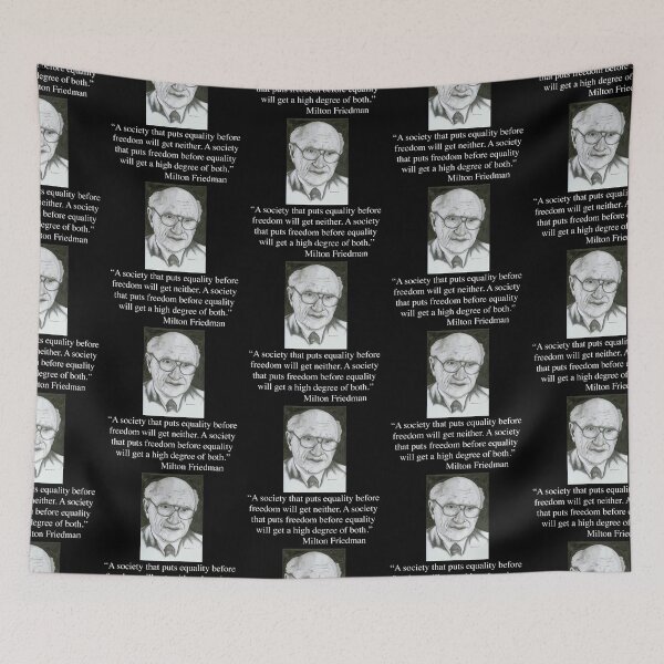 Item preview, Milton Friedman Portrait designed and sold by ThirdDimension.